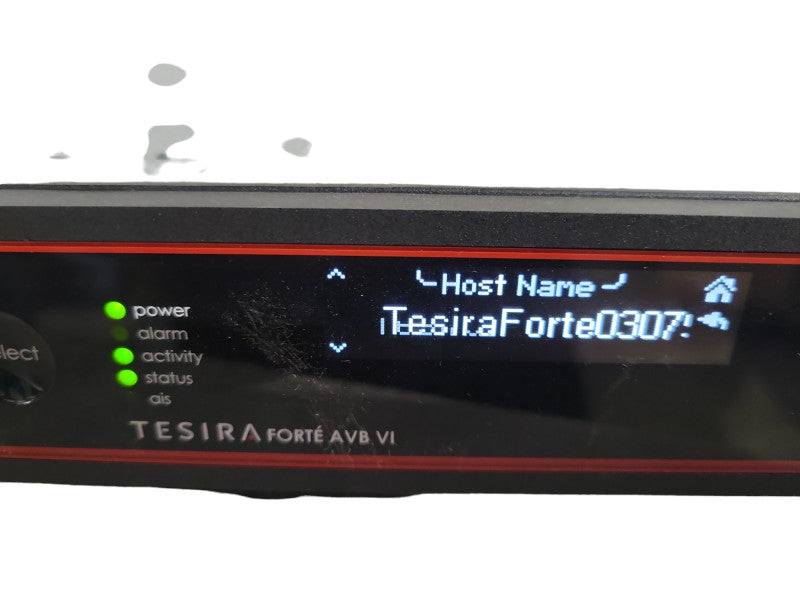 Biamp Tesira Forte AVB VI Digital Audio Signal Processor, READ !
