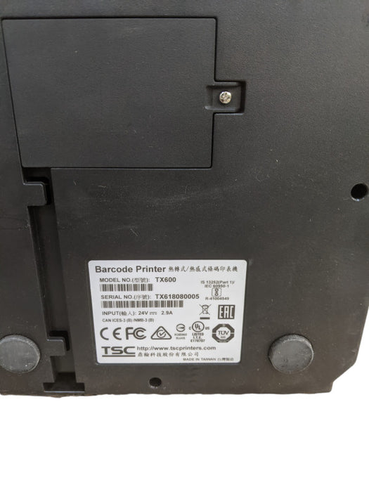 TSC TX600 Label/ Barcode Printer