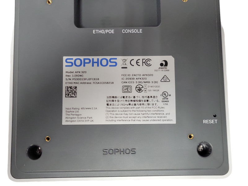 Sophos APX 320 Wireless Access Point _