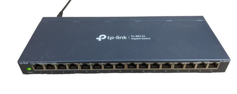 TP-LINK TL-SG116 16 Port Unmanaged Gigabit Desktop Switch