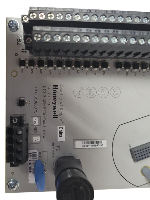 Honeywell 51306875-176 CC-TUI031 UI0-2 Non Redundant IOTA _