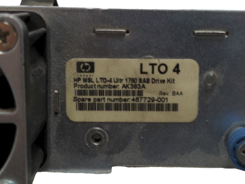 HP MSL LTO-4 Ultr 1760 SAS Drive Kit, Product: AK383A