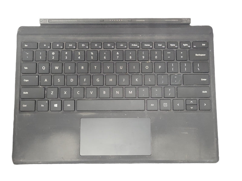 Microsoft Surface Pro 3, 4, 5, 6 Type Cover Backlit Keyboard Model 1725 Black Q_
