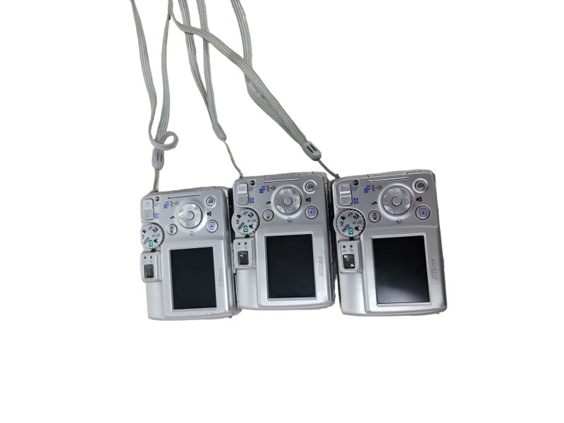 Batch of 3x Nikon Coolpix E5600 5.1 MP Compact Digital Camera| See pictures