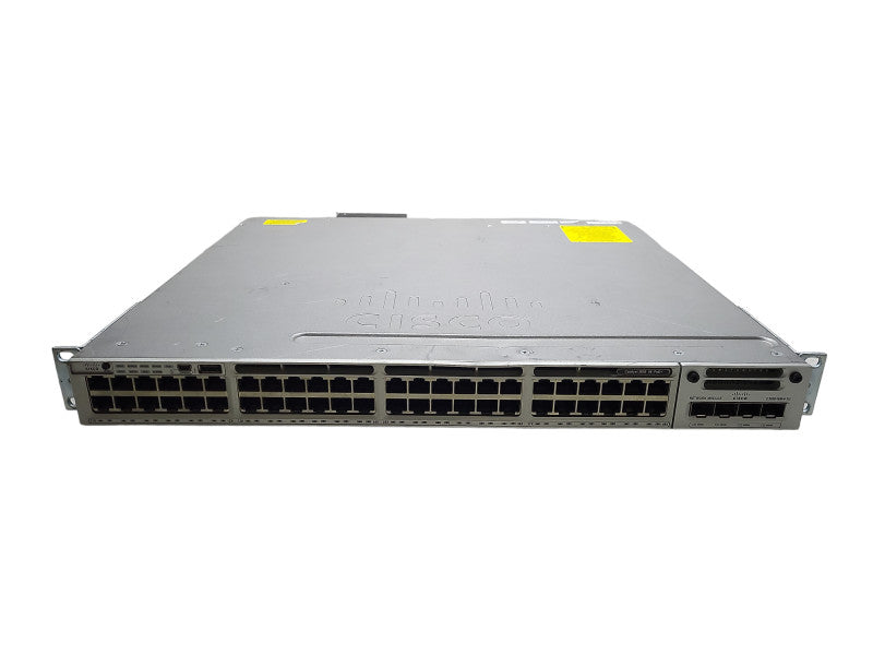 Cisco WS-C3850-48F-S | 1x 1100W PSU | C3850-NM-4-1G Module READ $