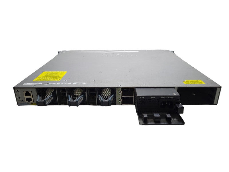Cisco WS-C3850-48F-S | 1x 1100W PSU | C3850-NM-4-1G Module READ $