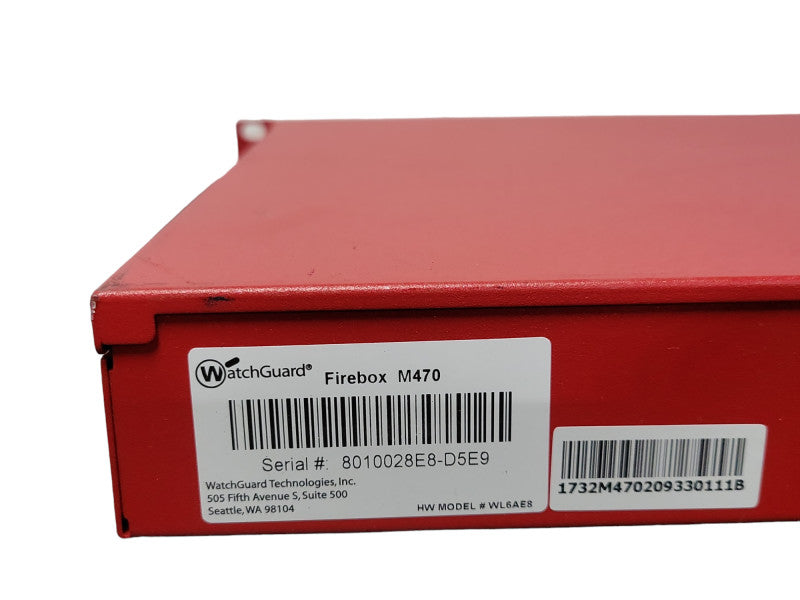 WatchGuard Firebox M470 Security Appliance Firewall, READ Q_