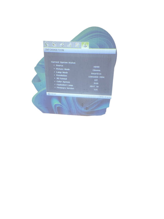 BenQ MW824ST Projector DLP LAN VGA HDMI