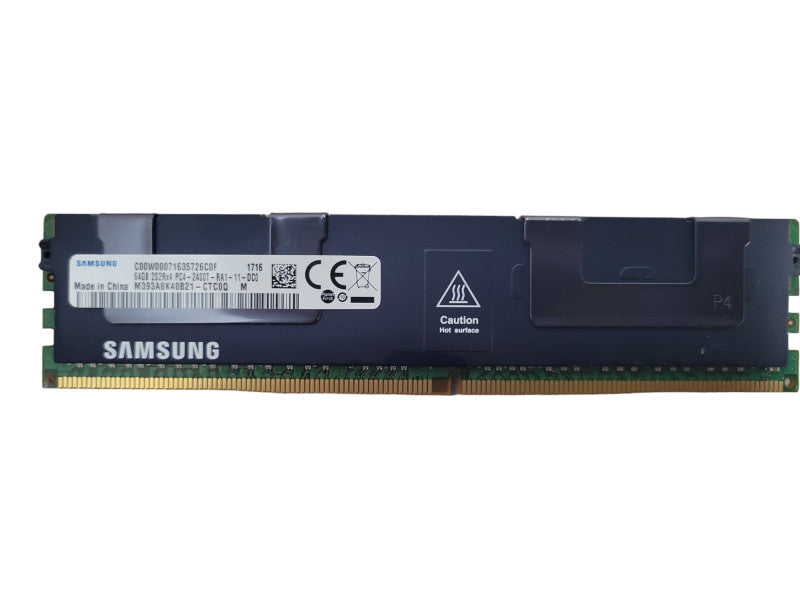 Samsung 64GB 2S2Rx4 PC4-2400T-RA1 | DDR4 Server Memory With Heatsink Q!
