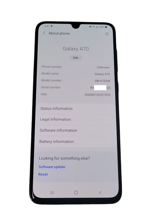Samsung Galaxy A70 128GB (SM-A705W) smart phone _