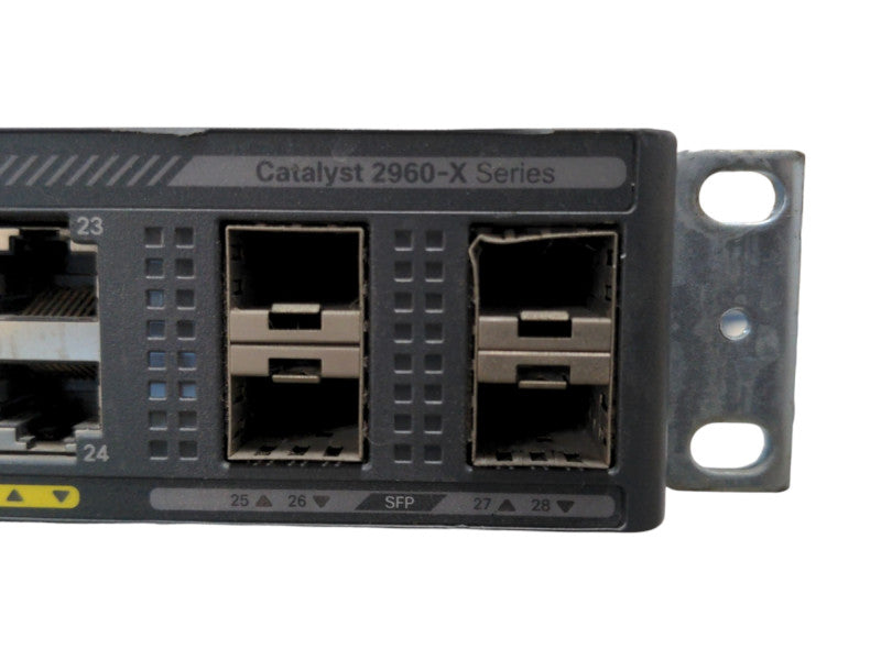 Cisco WS-C2960X-24PS-L, 24-Port Gigabit PoE+ 370W Switch, 4x SFP, READ