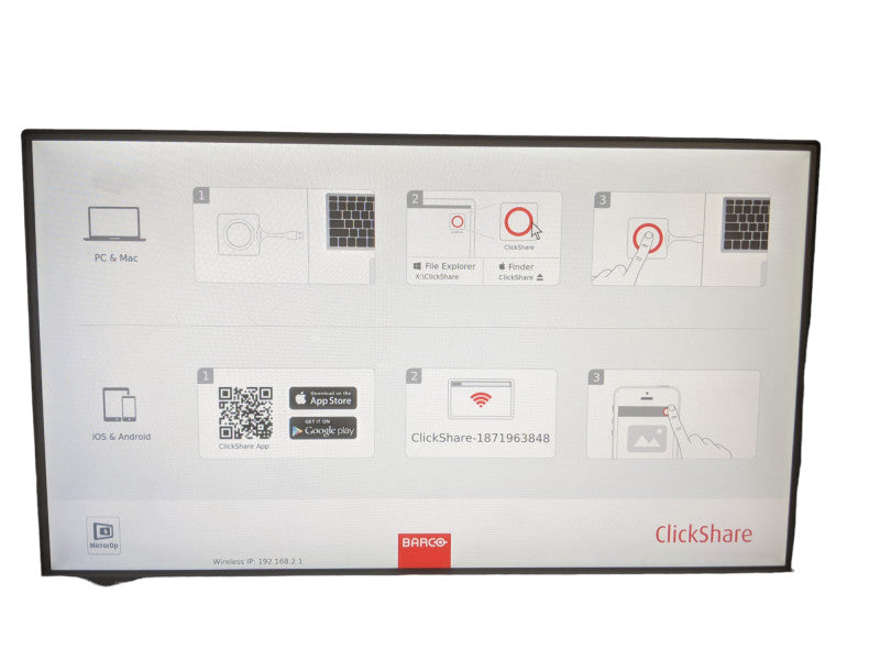 Barco R9861520 Clickshare CSE-200 Wireless Presentation System