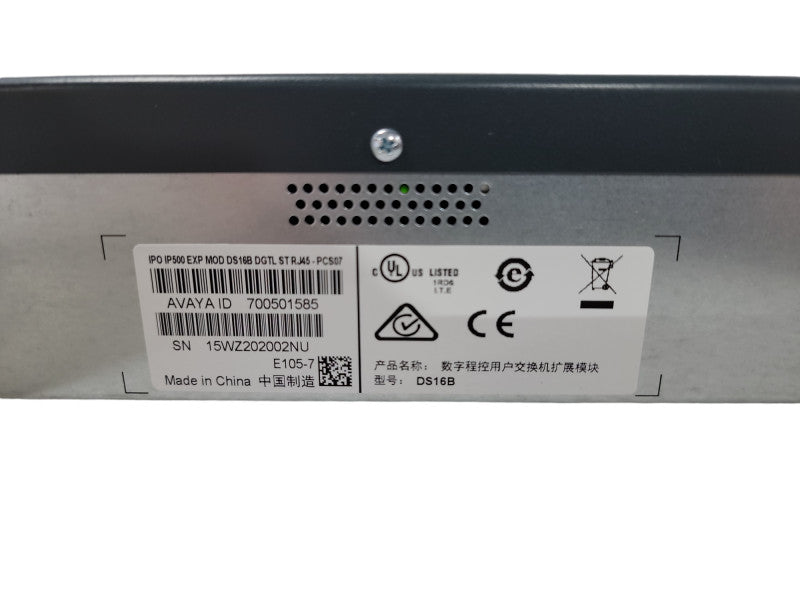 AVAYA IP OFFICE 500 DIGITAL STATION B DS16B 16 PORT 700501585