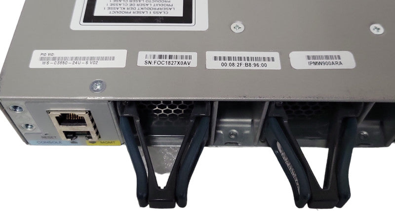 CISCO WS-C3850-24U-S Stackable 3850 24 x 1Gig UPOE IP Base w/ 1x PSU _