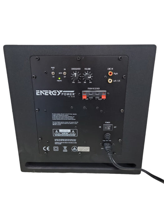 Energy Brand Power 10 Subwoofer Speaker