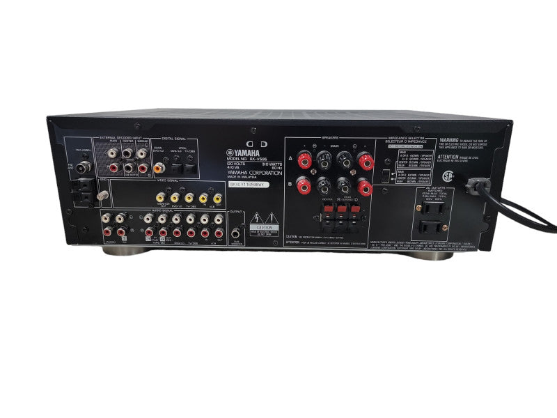 YAMAHA RX-V595 NATURAL SOUND STEREO RECEIVER W/ Remote