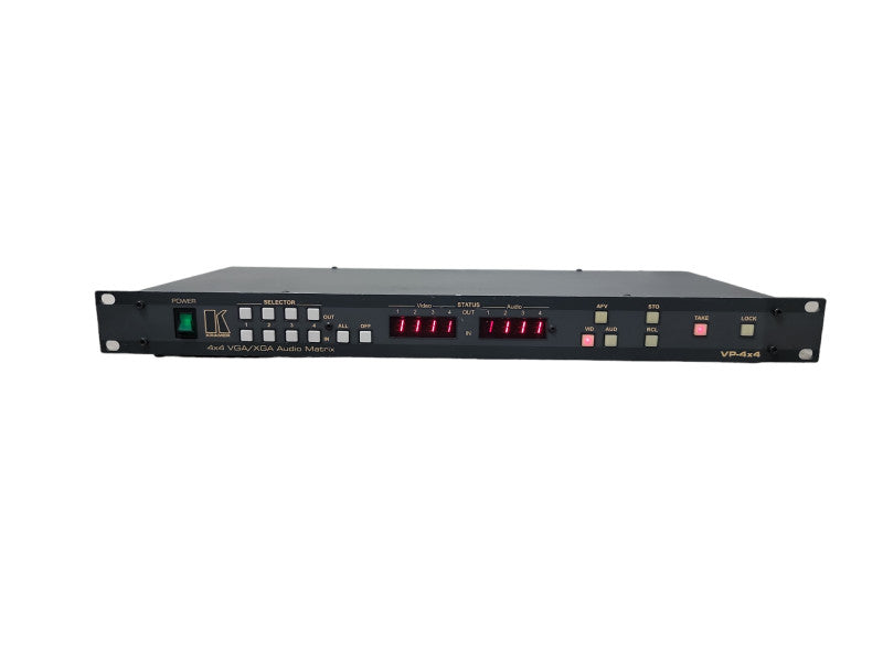Kramer VP-4x4 VGA/XGA Audio Matrix Switcher