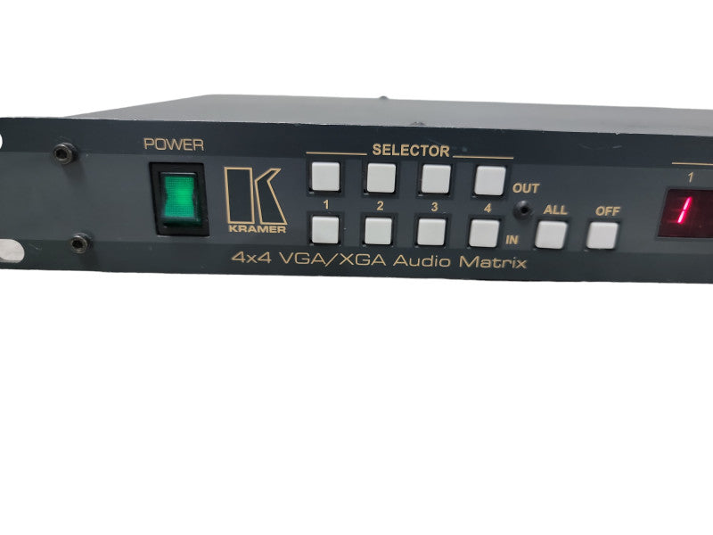 Kramer VP-4x4 VGA/XGA Audio Matrix Switcher
