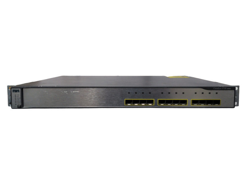 Cisco WS-C3750G-12S-E 12-Port SFP Gigabit Network Switch