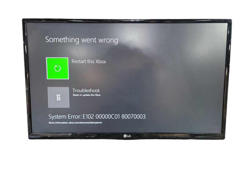 Microsoft Xbox One X 1TB Model 1787 Console| System Error, See Pictures