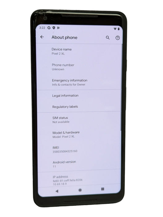 Google Pixel 2 XL 64GB UNLCOKED Please READ  -