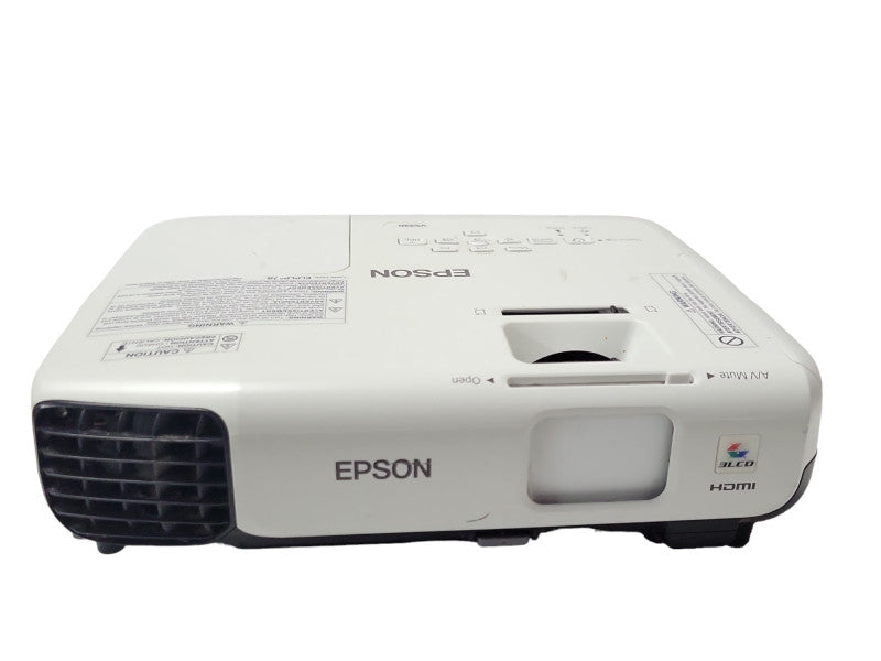 Epson VS330 H555A Portable LCD Projector 932 Hours Lamp, No Remote _