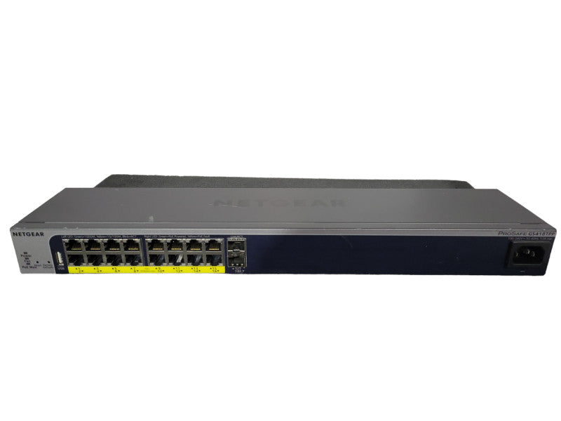 Netgear ProSafe GS418TPP 18-Port GbE PoE Smart Managed Switch !