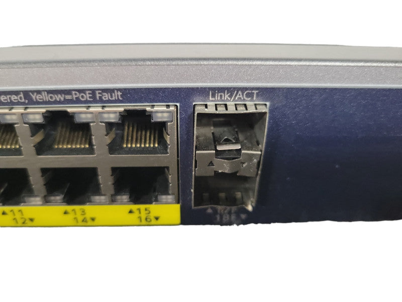 Netgear ProSafe GS418TPP 18-Port GbE PoE Smart Managed Switch !