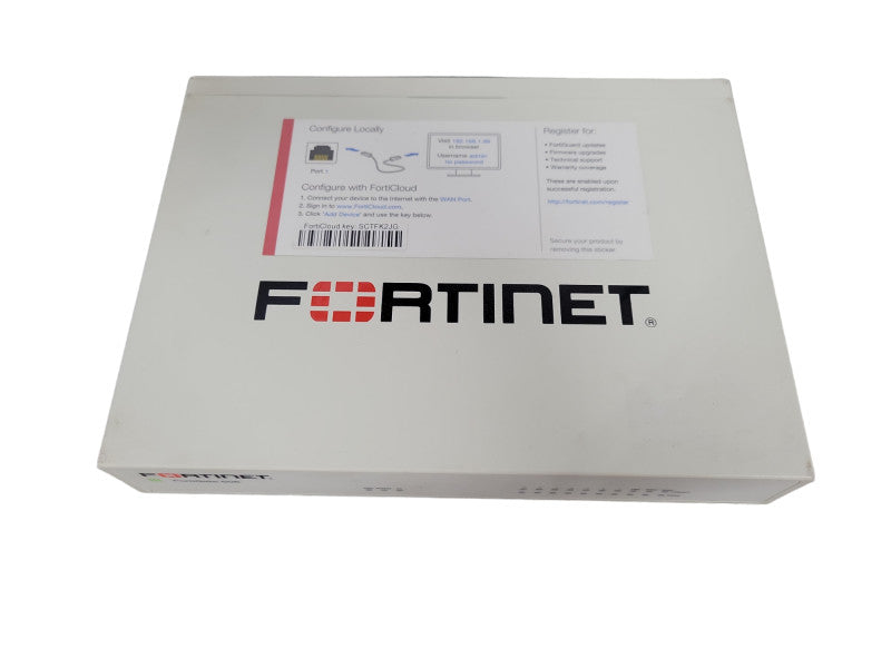 Fortinet Fortigate-60E, FG-60E, Network Security Firewall, Factory Reset !