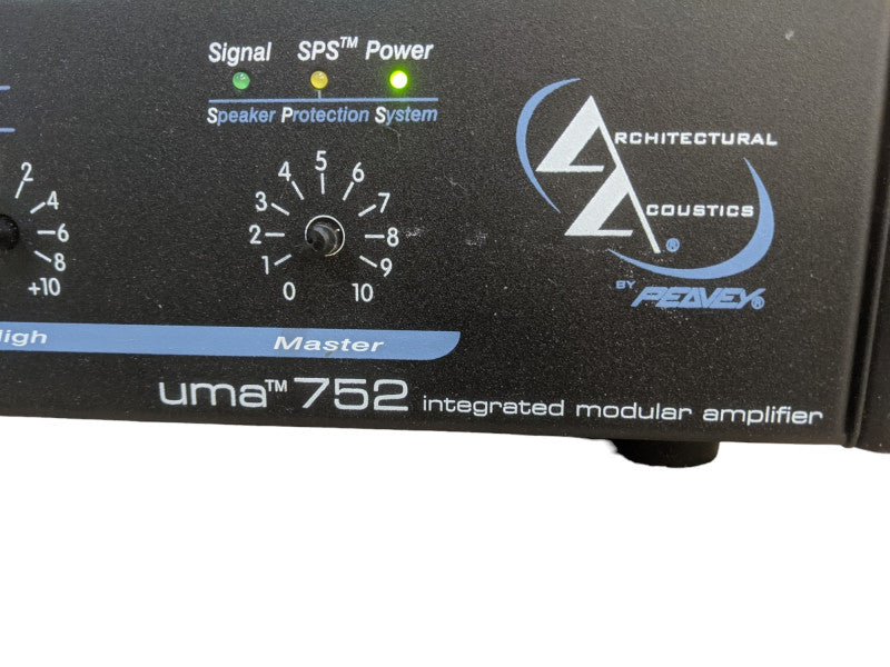 Peavey UMA 752 Integrated Modular Mixer/Amplifier 75W 4 Channels