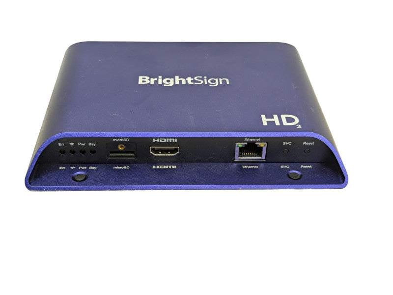 BrightSign HD3 Digital Signage player HD223 HDMI  Q-