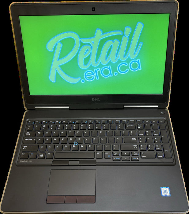 Dell Precision 7520 i7-6820HQ QUADRO M1200 4GB GPU 32GB RAM 500GB SSD  Lap200