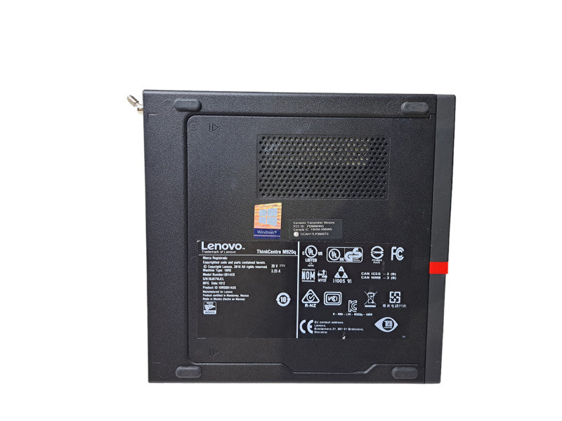 Lenovo M920q USFF | i5-8500T @ 2.10GHz 6C, 16GB DDR4, 256GB NVMe, Wi-Fi + PWR