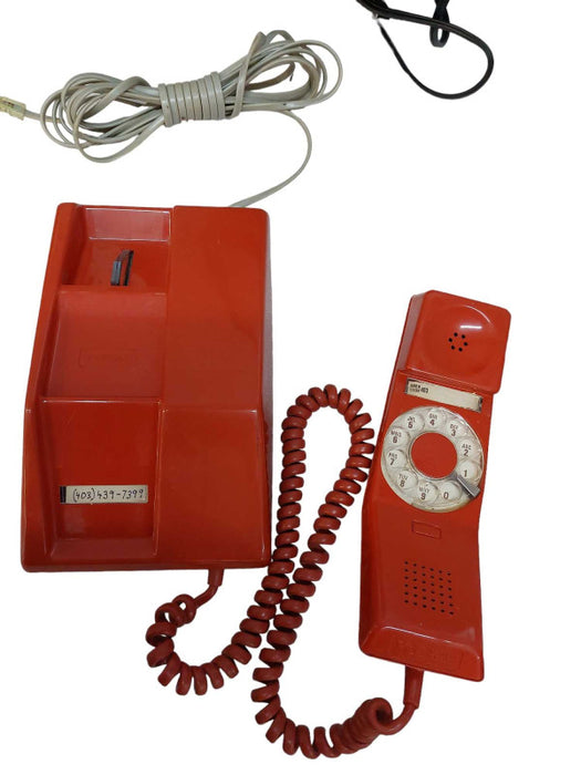 Northern TeleCom Contempra Vintage Rotary Dial Telephone 1967 =