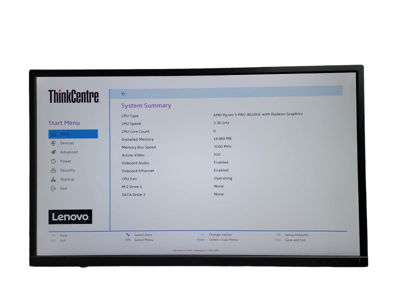 Lenovo Thinkcentre M75q Gen 2 AMD  Ryzen 5 Pro 5650GE 16GB  DDR4 Ram Î¸