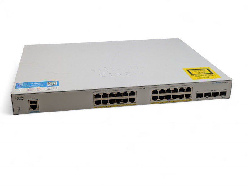 Cisco CBS350-24P-4G 24-Port Gigabit PoE Managed Switch PLEASE READ  -