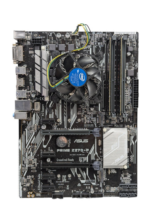 ASUS Prime Z270-P with Intel Core i7-7700 @ 3.60Ghz 32GB RAM READ -