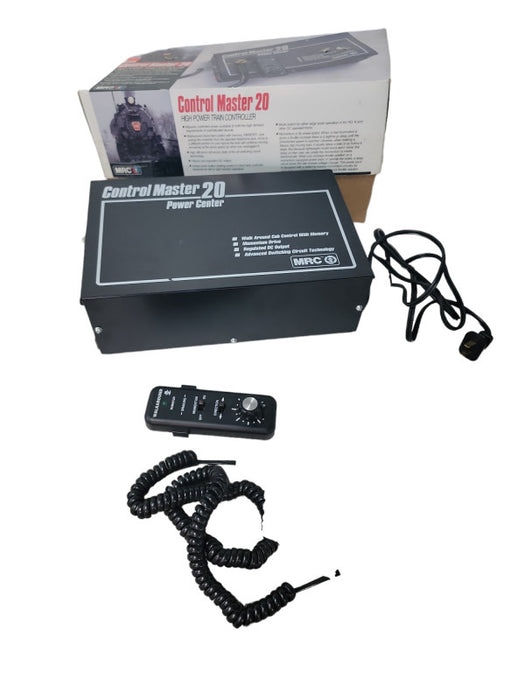 Vintage MRC Control Master 20 Power Center Transformer w/Walk Around Control G, HO, N