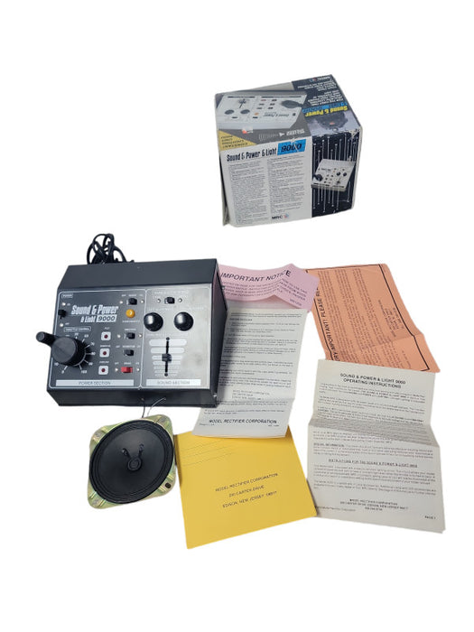 Vintage MRC 9000 Sound & Power & Light Controller| Constant Lighting Unit| G, HO, N