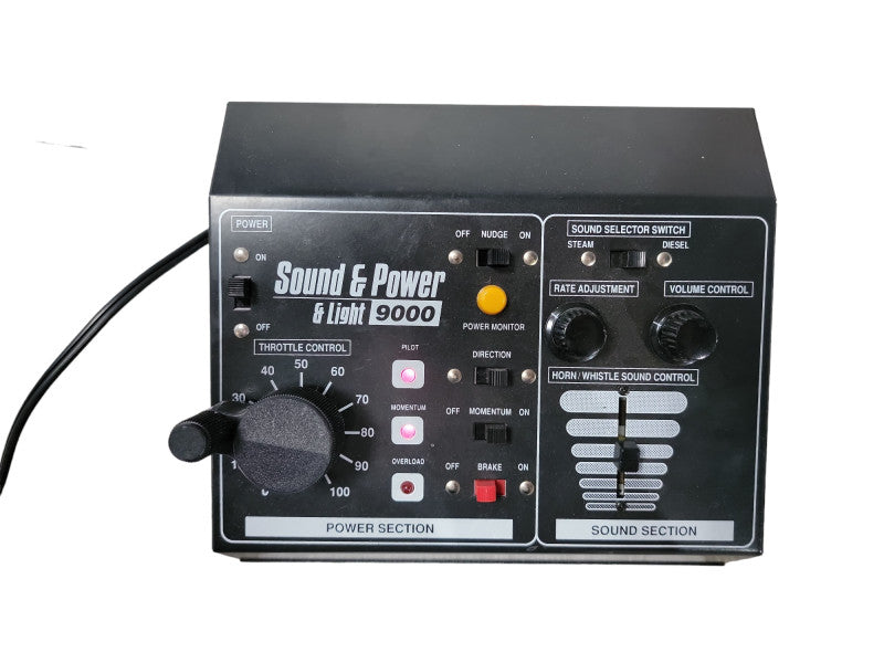Vintage MRC 9000 Sound & Power & Light Controller| Constant Lighting Unit| G, HO, N