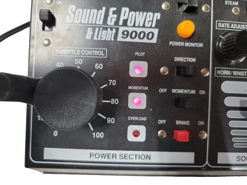 Vintage MRC 9000 Sound & Power & Light Controller| Constant Lighting Unit| G, HO, N