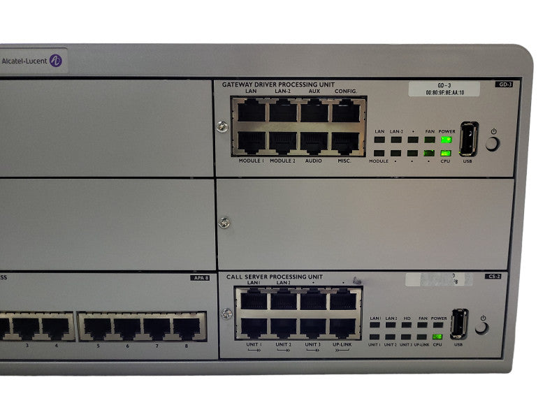 Alcatel-Lucent OmniPCX Enterprise Large Communication Server 3EH76027BEJC $