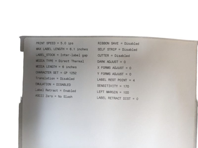 Intermec PM4i Thermal Label Printer - with 1x Label Roll