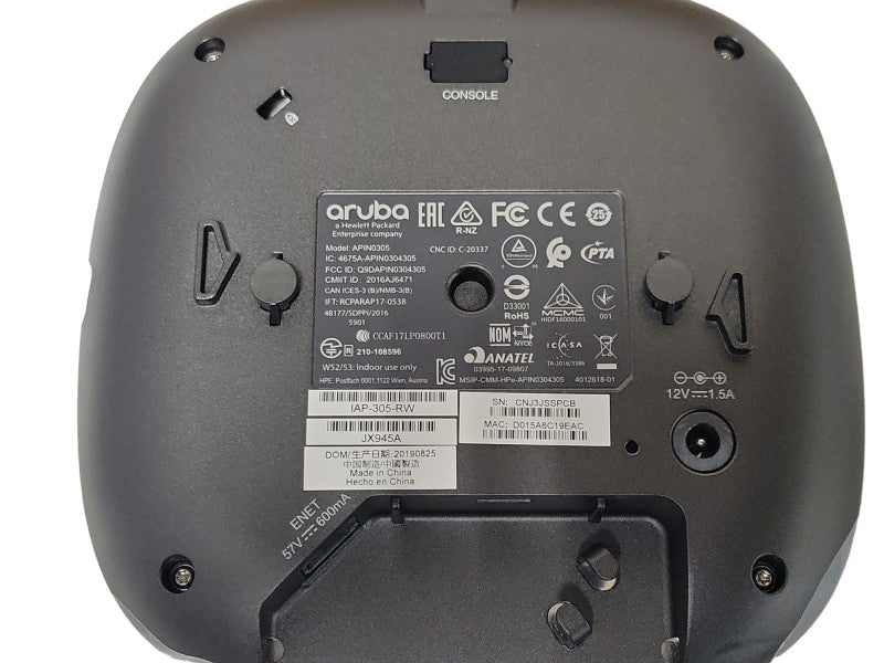 Open-Box ARUBA IAP-305-RW JX945A 802.11ac AC1600 Wireless Access Point _