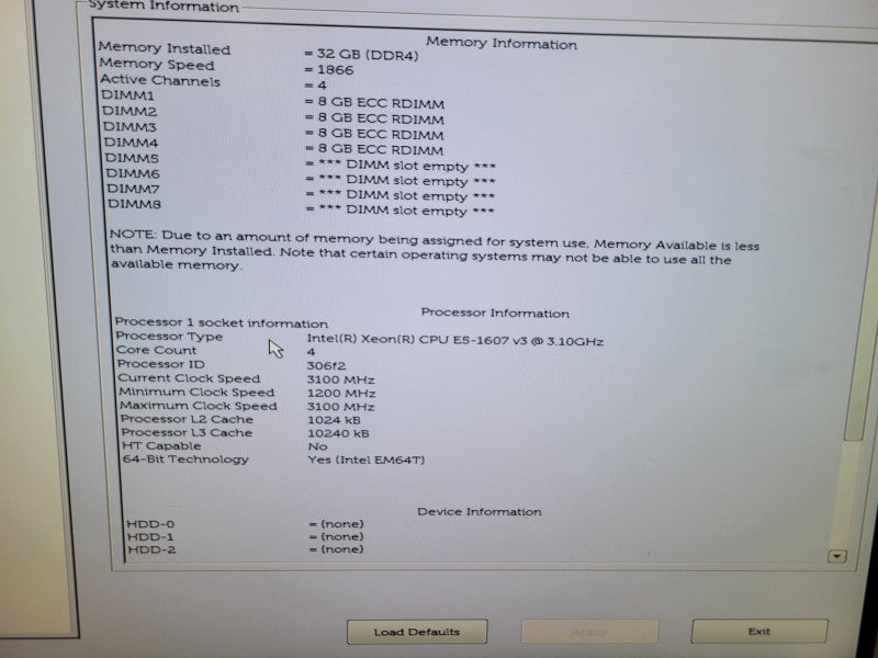 Dell Precision T5810 - Xeon E5-1607 v3 | 32GB RAM | NO HDD | W7100 GPU %