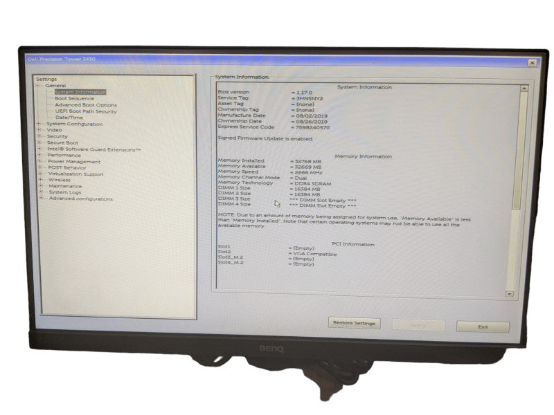 Dell Precision Tower 3430 | Xeon E-2136 | 32GB DDR4 | No HDD | Quadro P620