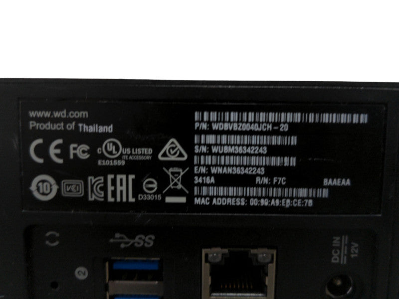 WD My Cloud EX2 Ultra, 2-Bay HDD NAS, READ