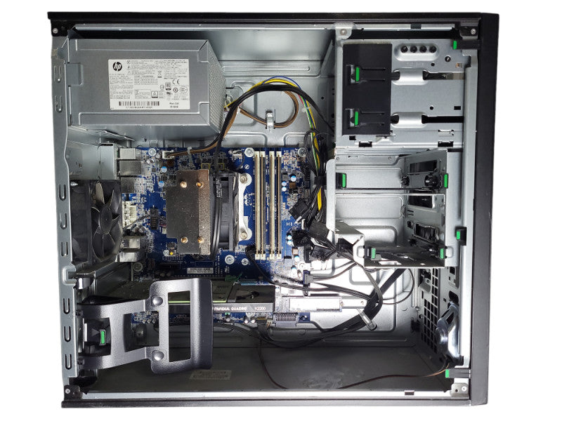 HP Z240 Workstation Xeon E3-1225 v5 @ 3.5Ghz 16GB RAM 240GB NVme Quadro K2200 $