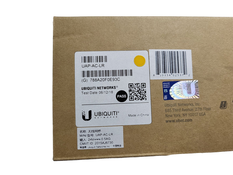 Ubiquiti UniFi AP AC LR UAP-AC-LR Long Range Wireless Access Point $