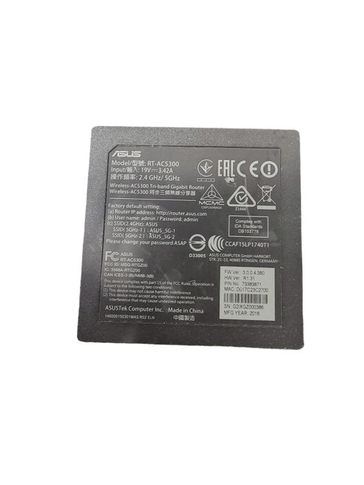 Asus RT-AC5300 Wireless Tri-Band Gigabit Router